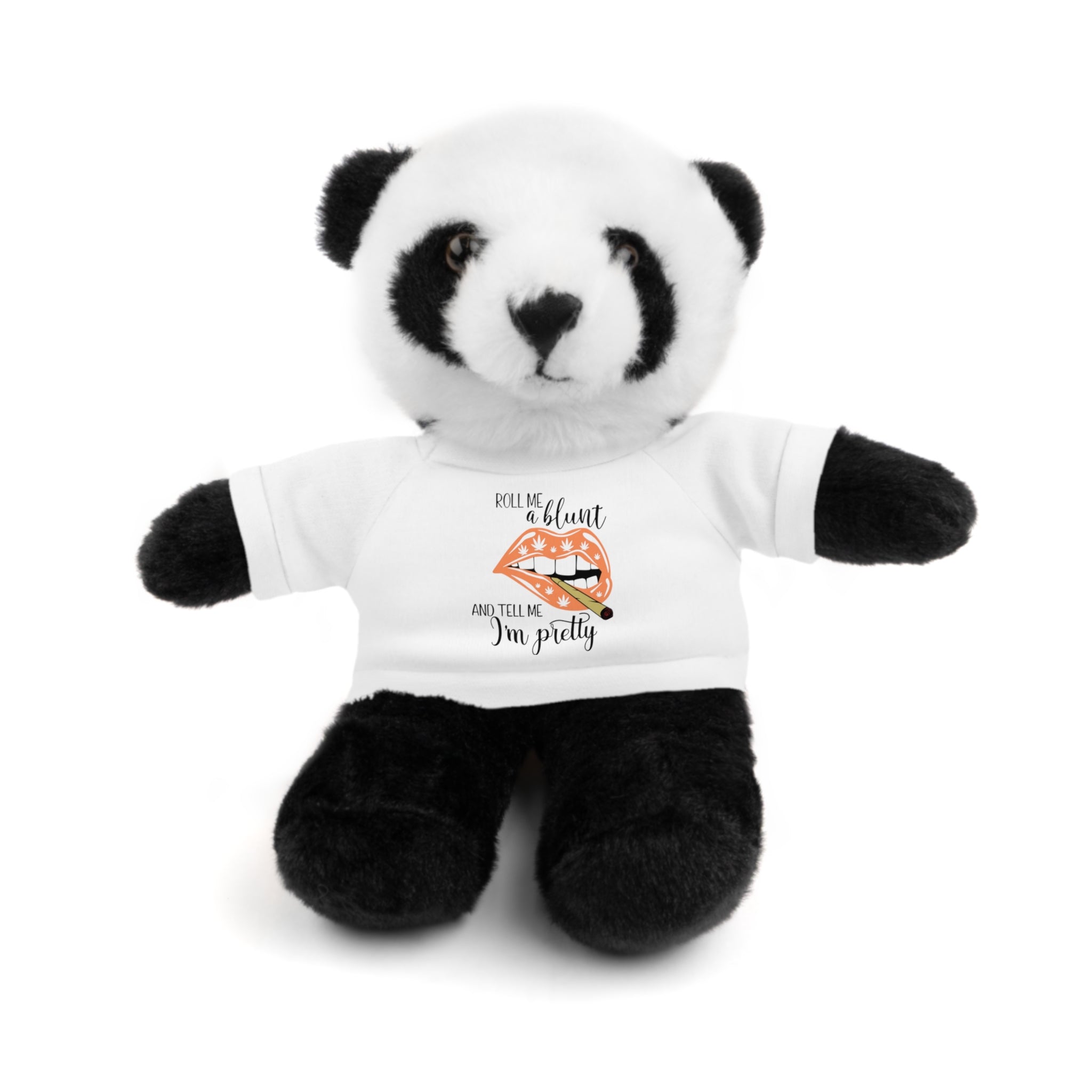 Plush Bear for adults with Tee — "Tell Me I'm Pretty" 420 Teddy