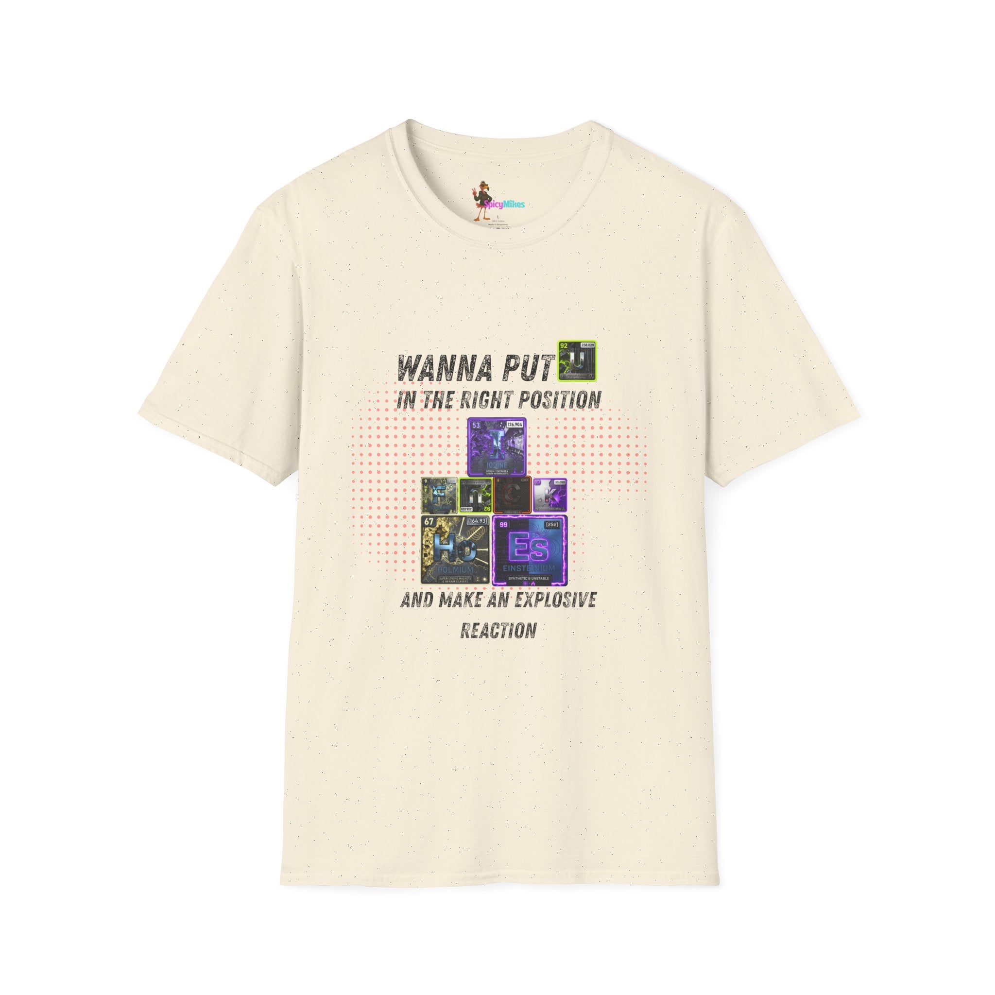Wanna Put U Right Periodic Table Element tshirt