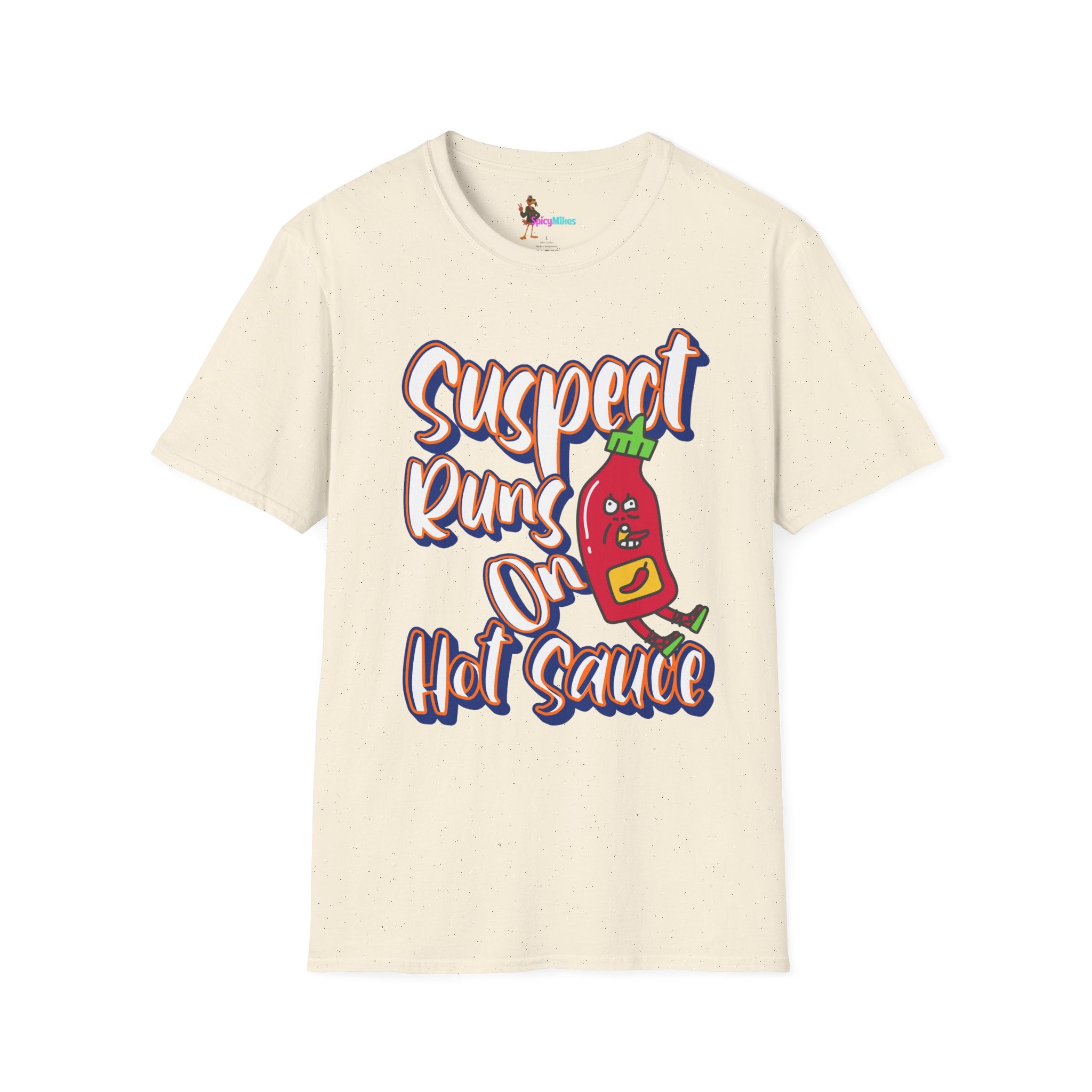 Suspect Runs On...Hot Sauce Graphic Tee
