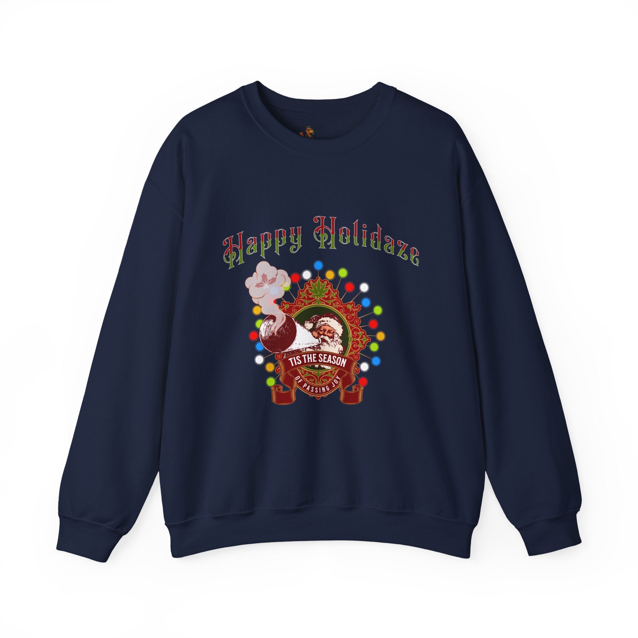 "Happy Holidaze" Retro Christmas Sweatshirt