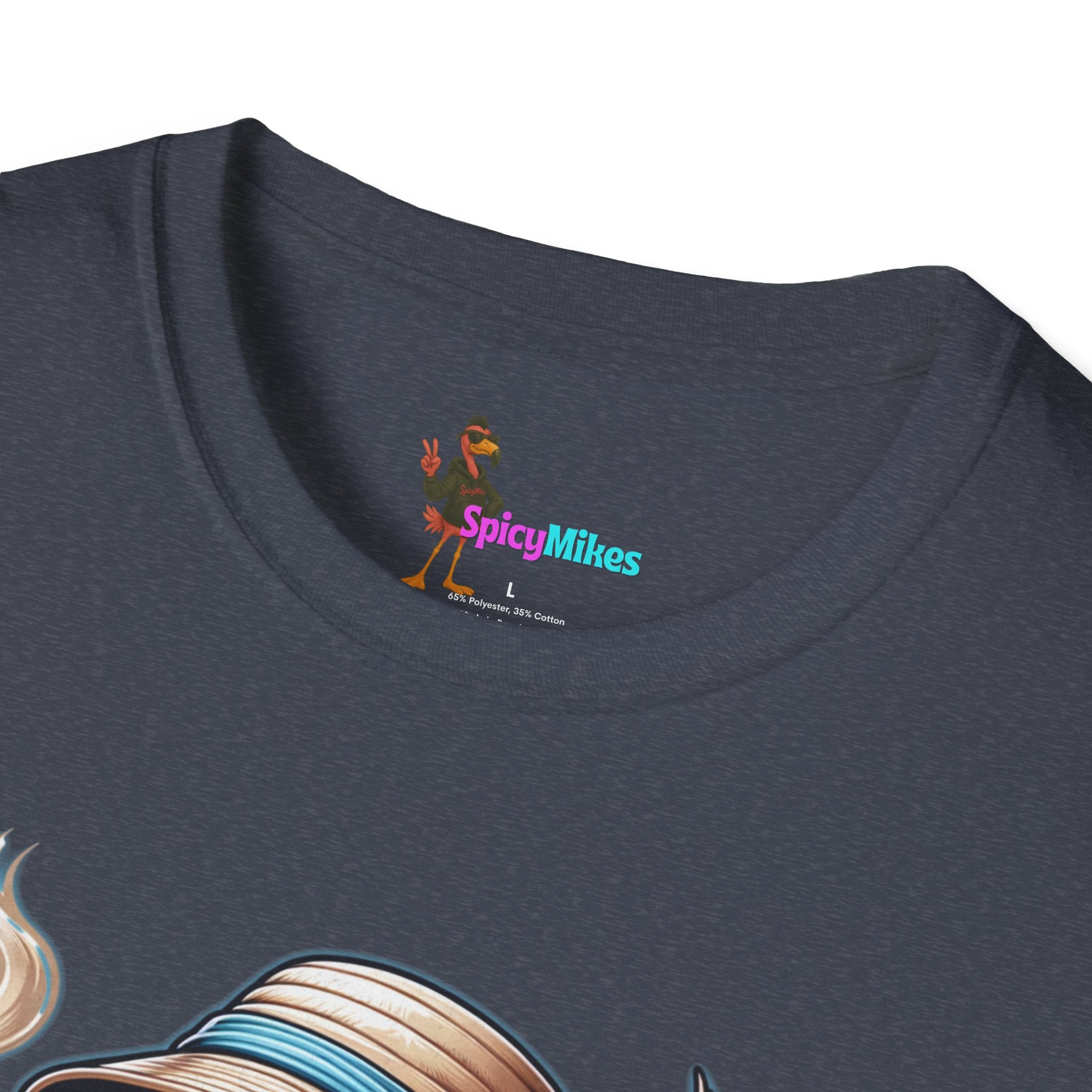 Smoking Skull "Burn With Confidence" Graphic Tee — Retro Skeleton Smoking Design