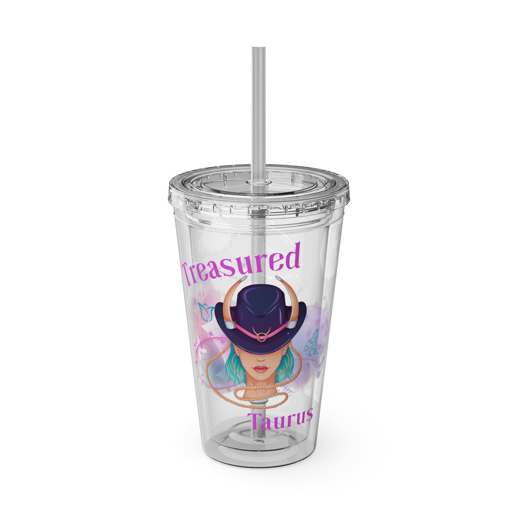 Treasured Taurus Zodiac 16oz Tumbler