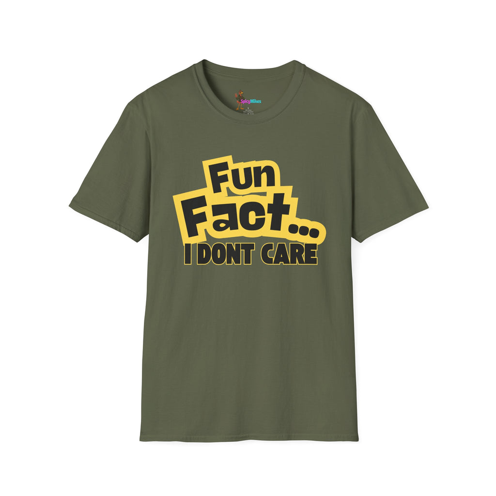 'Fun Fact... I Don’t Care' Graphic T-Shirt