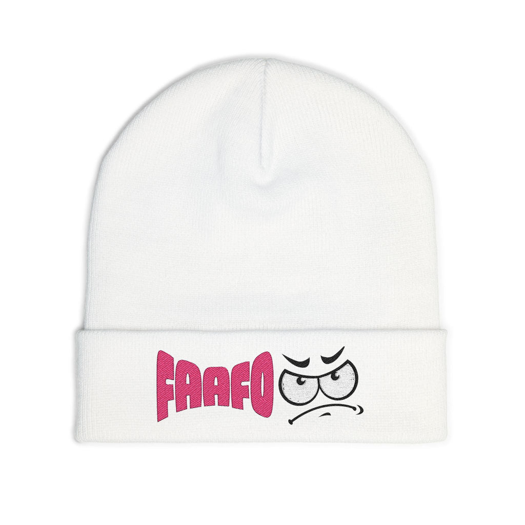 "Try Me" FAAFO Knit Beanie