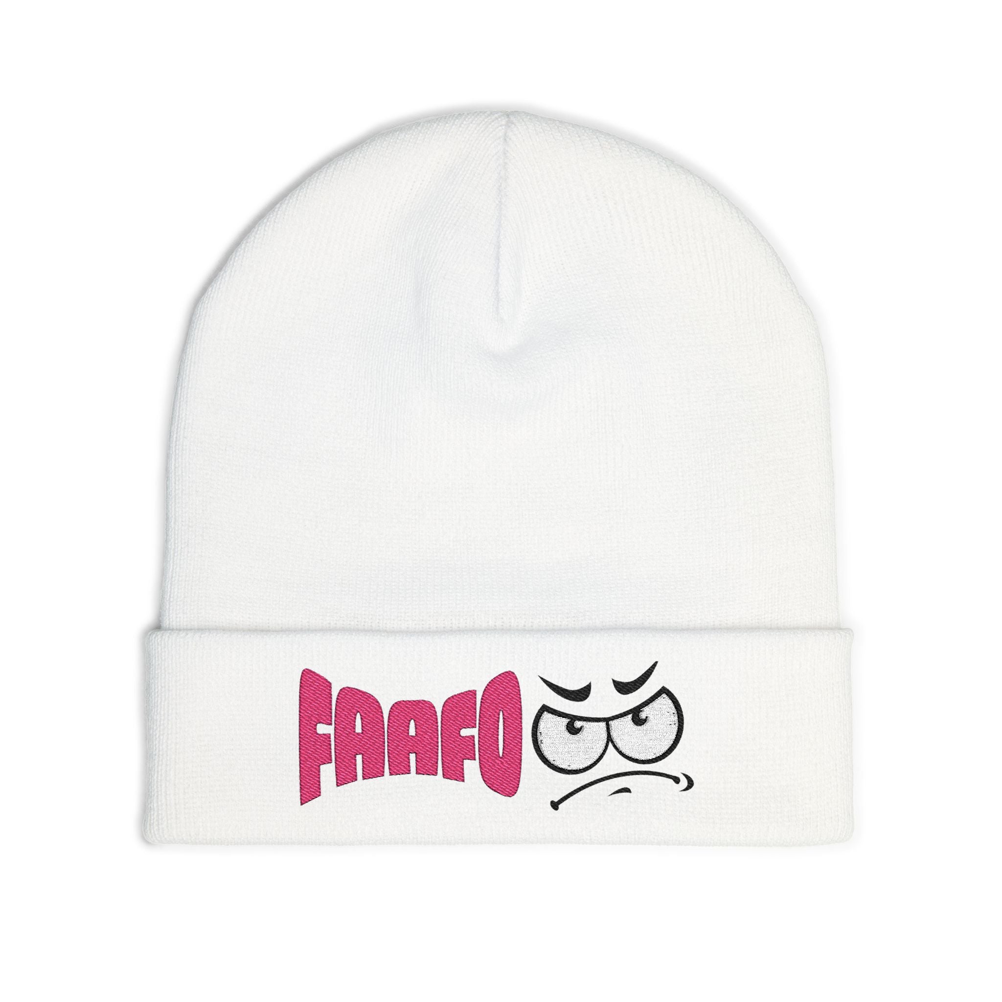 "Try Me" FAAFO Knit Beanie