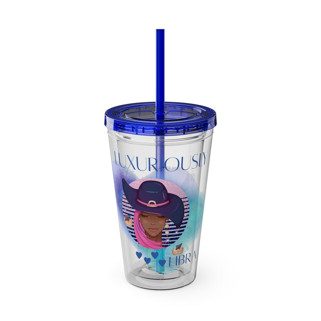 Luxuriously Libra Zodiac Sunsplash Tumbler 16oz