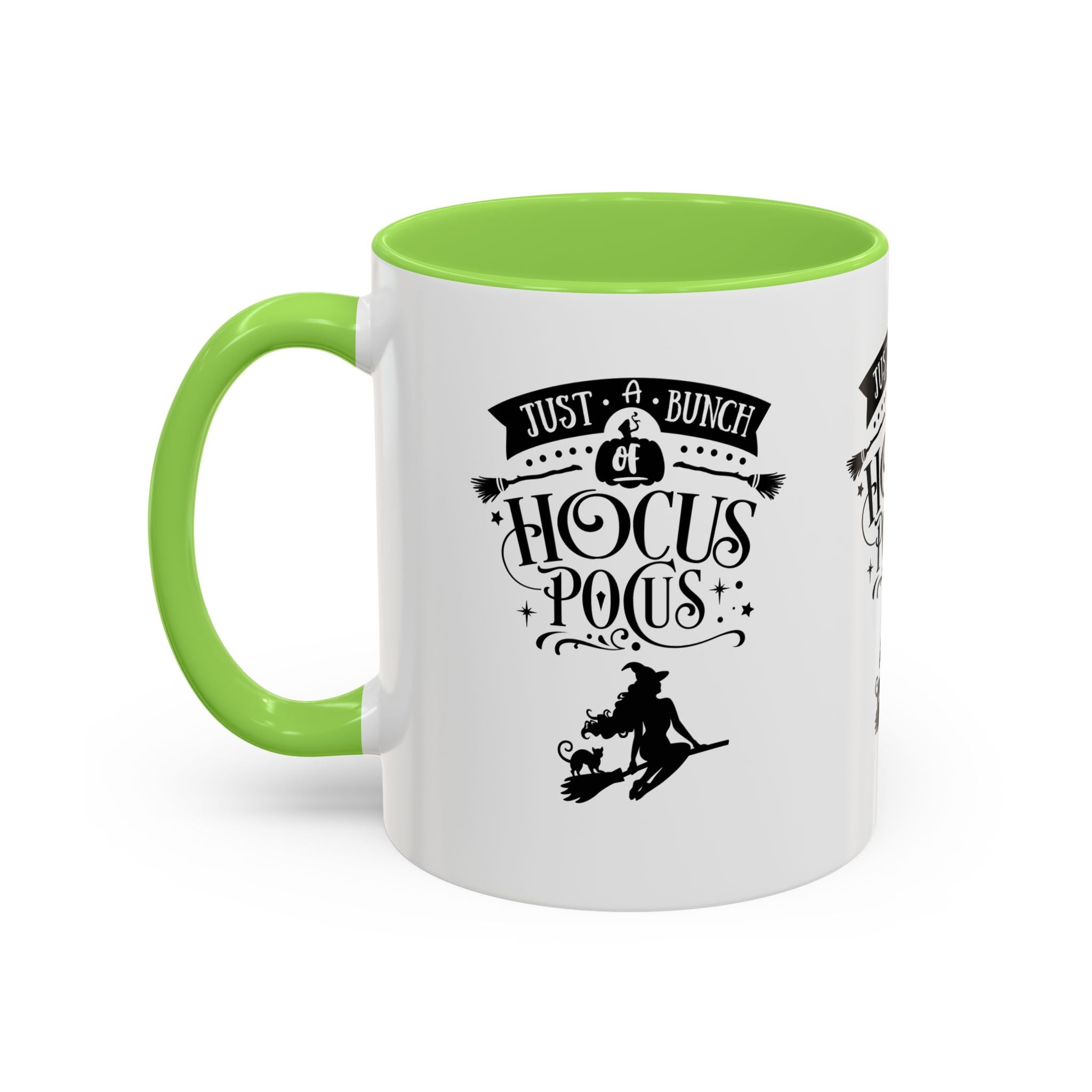 Halloween Just A Bunch Of Hocus Pocus Black Rimmed Mug