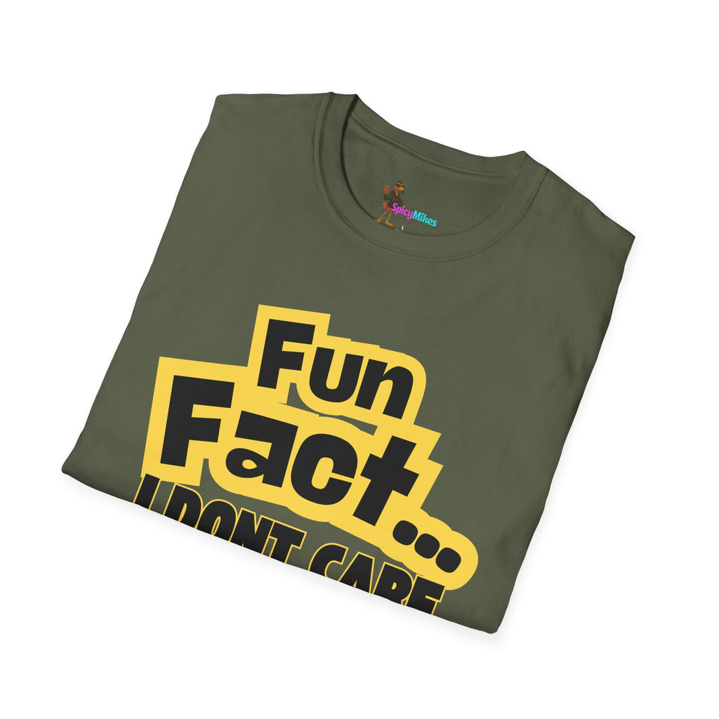 'Fun Fact... I Don’t Care' Graphic T-Shirt